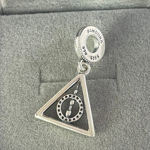 Pandora Harry Potter Deathly Hallows Dangle Charm - Picture 3 of 4